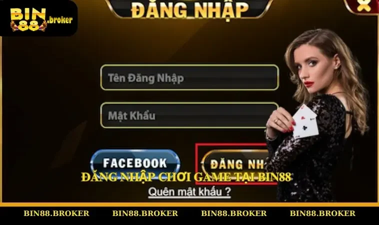 Đăng nhập chơi game tại BIN88